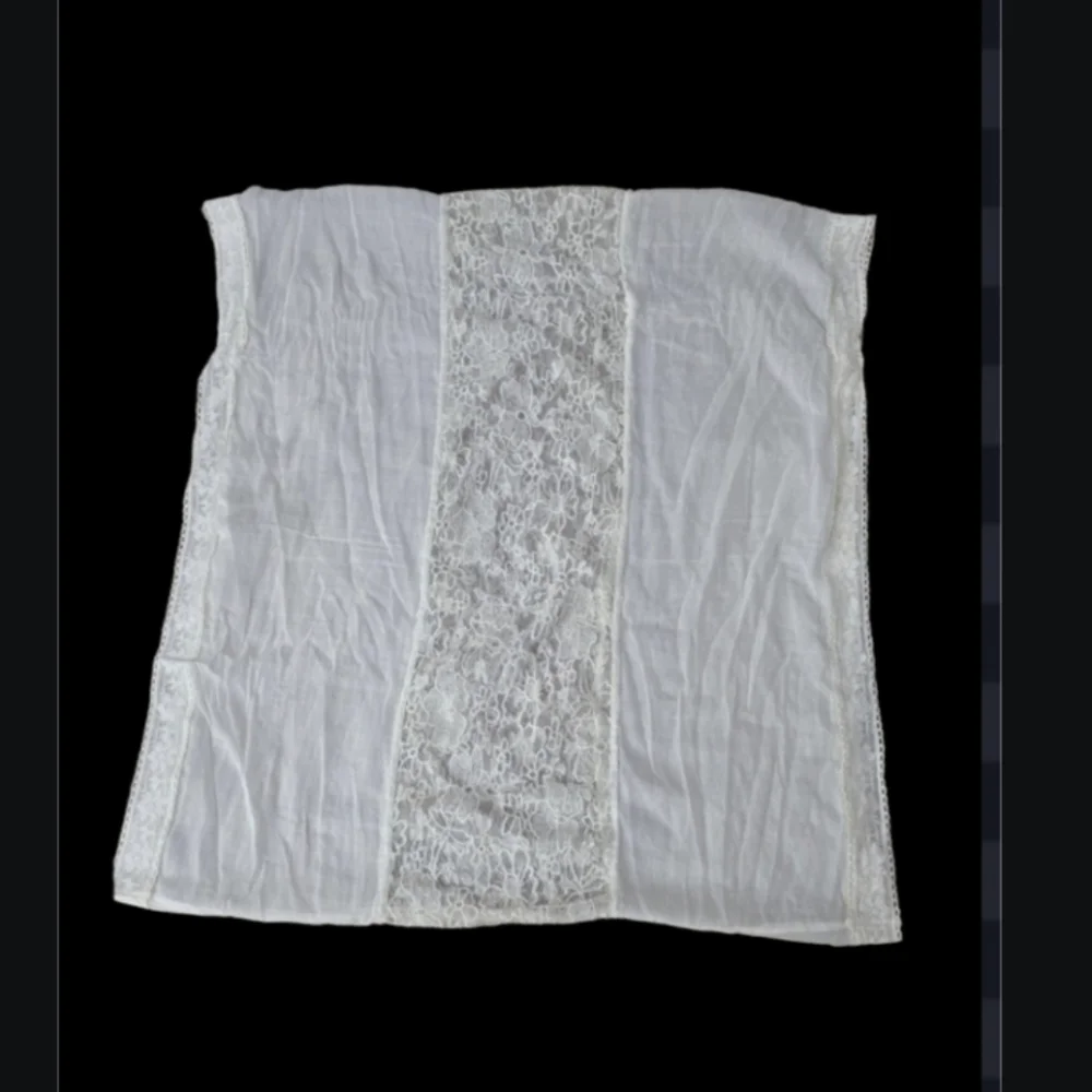 White Lace Scarf